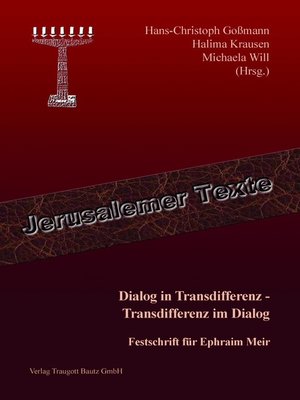 cover image of Dialog in Transdifferenz--Transdifferenz im Dialog